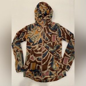 NWT! Patagonia Women's Houdini Jacket-Thriving Plant:Cone Brown Sz XS MSRP $109